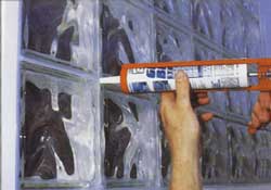 Instalacion de VITROBLOCK en muros y paredes